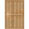 Ekena Millwork Framed Board-n-Batten Shutters, Rough Sawn Western Red Cedar, 26 7/8W x 40H, PR RBF06S26X040RWR - alternate 2